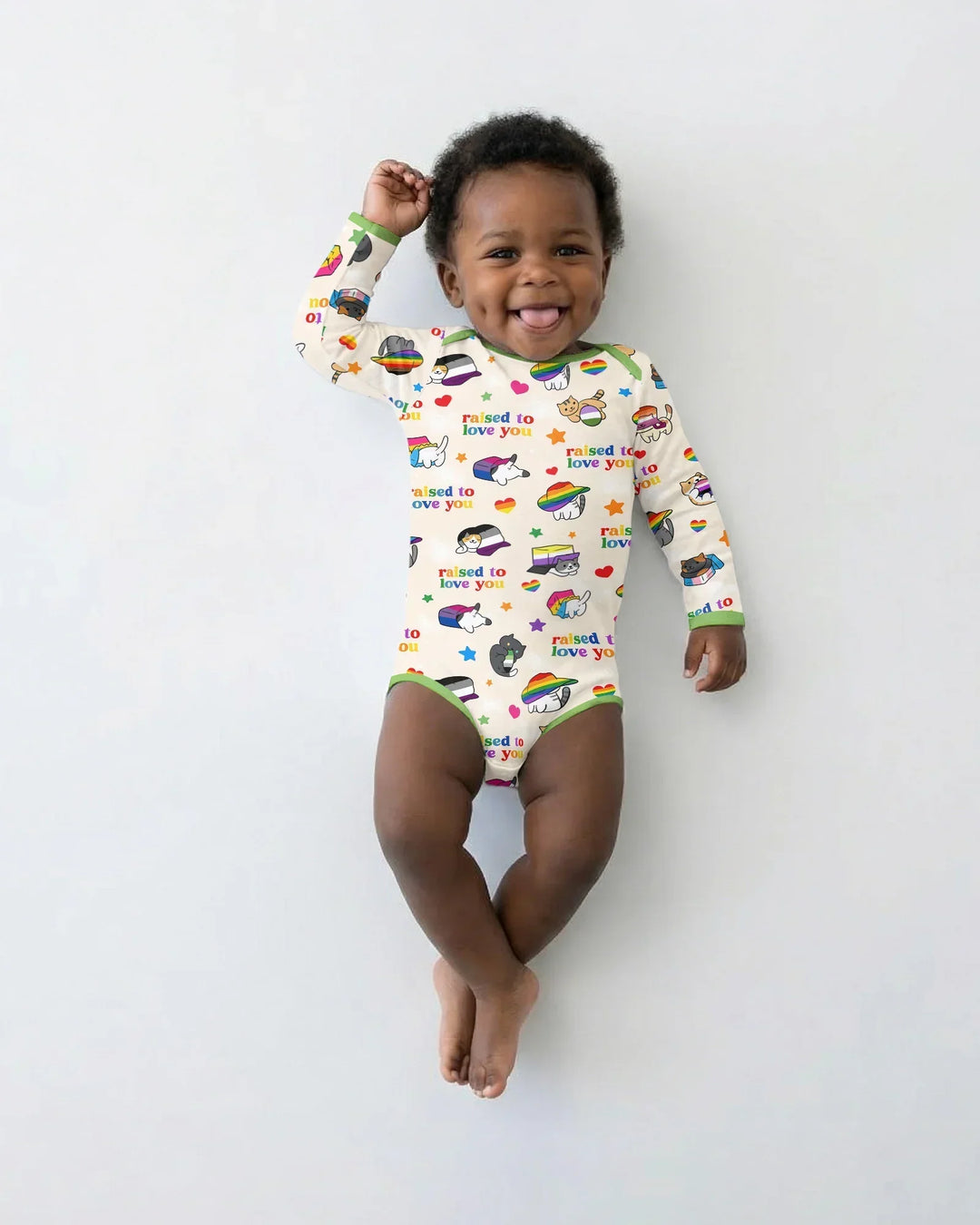Gerippte Babykleidung mit individuellem Foto - Weich &amp; Skizzenhaft