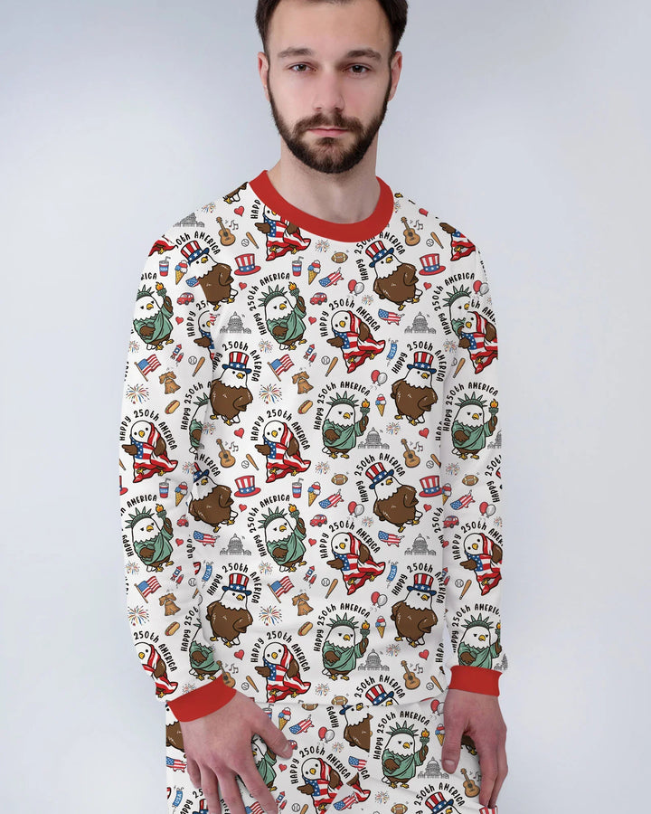 Vorlage Herren-Pyjama-Set