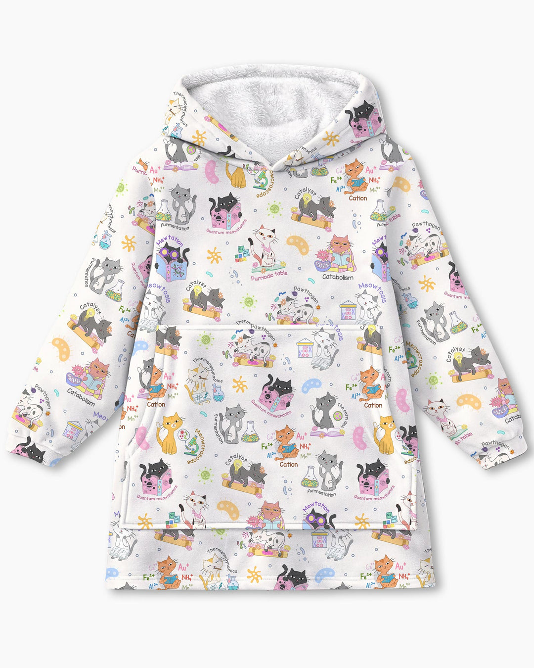 Benutzerdefinierter Bambus-Deckenhoodie (Vorlage)