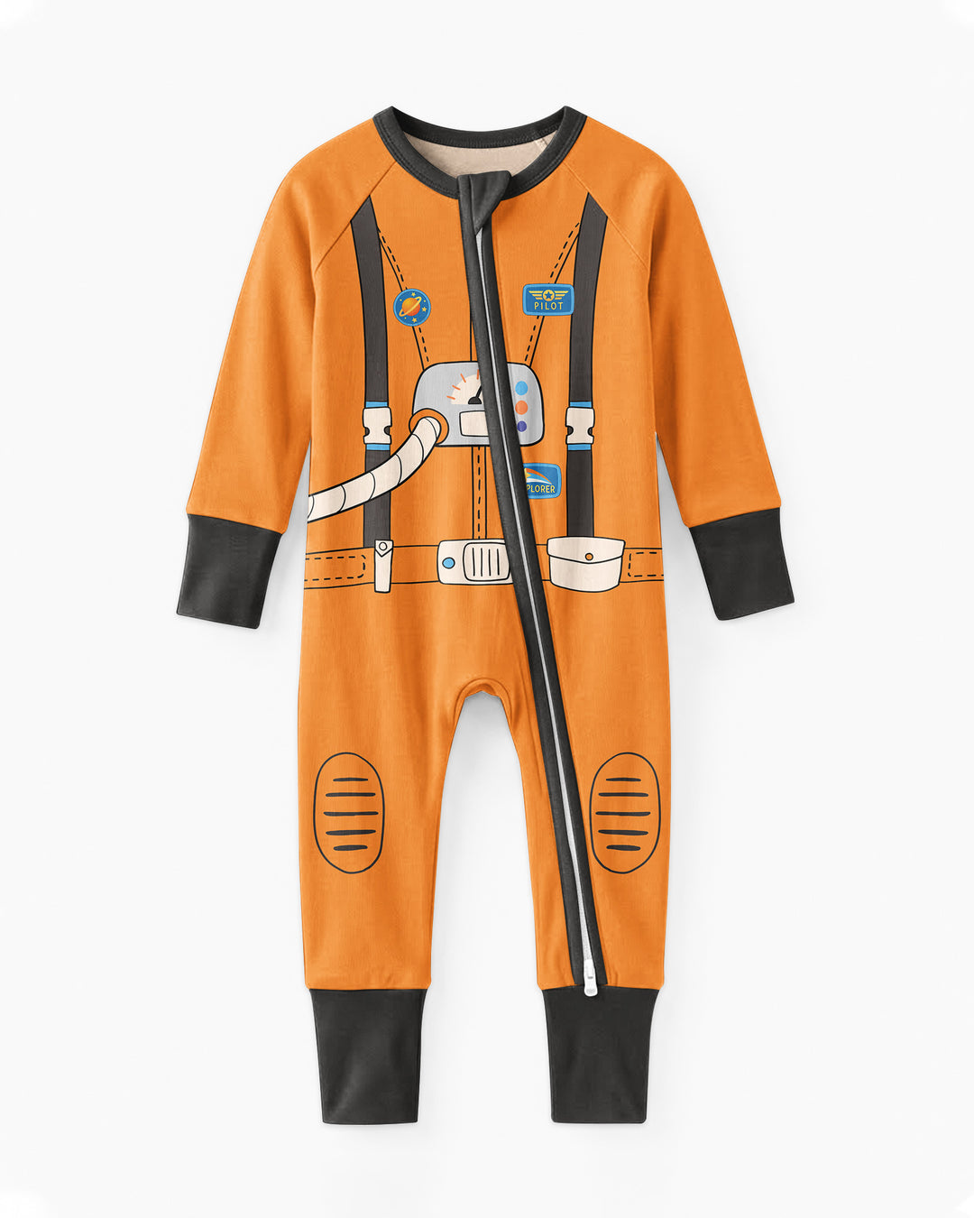 Gerippte Babykleidung mit individuellem Foto - Weich &amp; Skizzenhaft