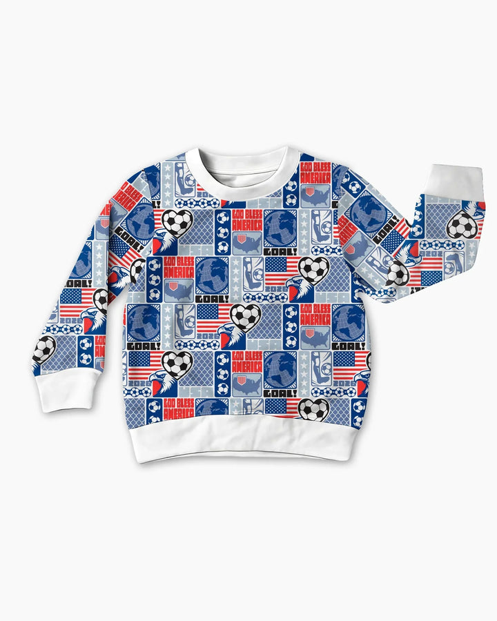 Sweatshirt mit Rundhalsausschnitt aus Bambusfaser