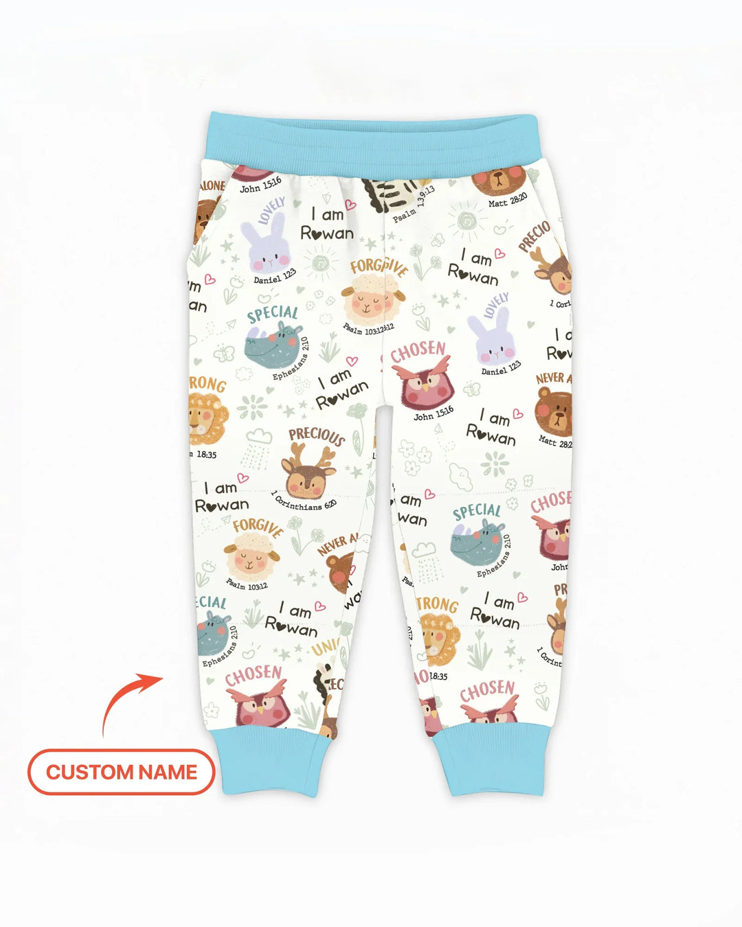God’s Little Zoo Personalisierte Bambus-Jogginghose