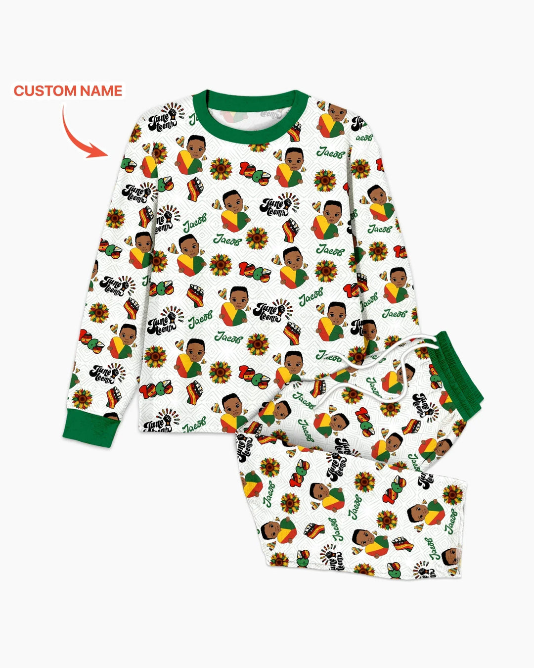 Vorlage Benutzerdefiniertes Herren-Pyjama-Set