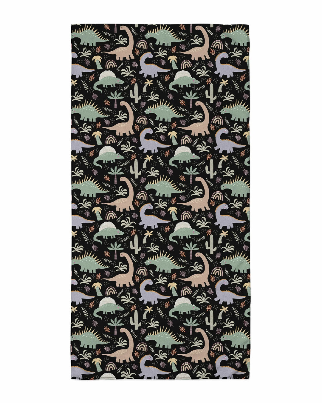 Navy Jurassic Jungle Bambus Strandtuch