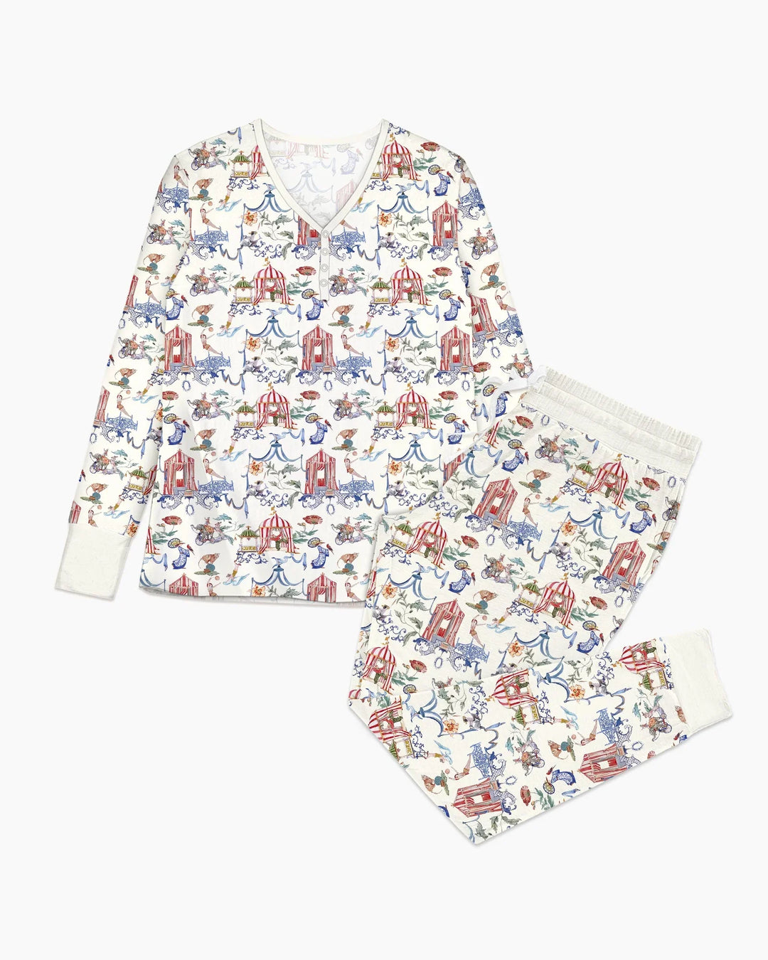 Vorlage Bambus Damen Pyjama Set