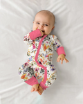 Gerippte Babykleidung mit individuellem Foto - Weich &amp; Skizzenhaft