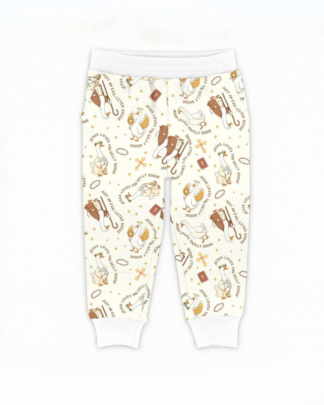 Jesus Liebt Dich Dumme Gans Bambus-Jogginghose