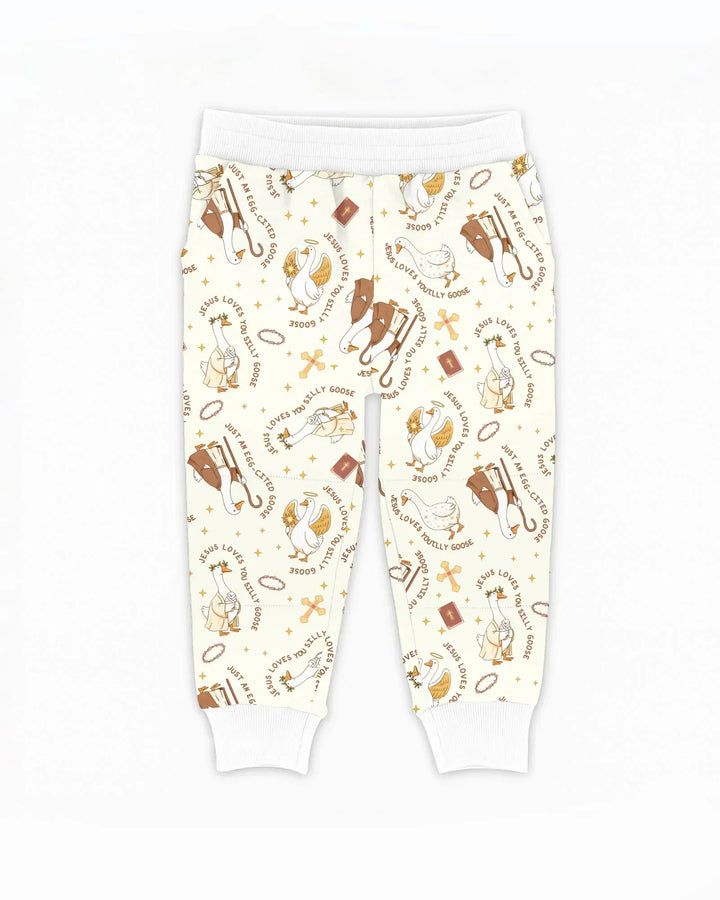 Jesus Liebt Dich Dumme Gans Bambus-Jogginghose