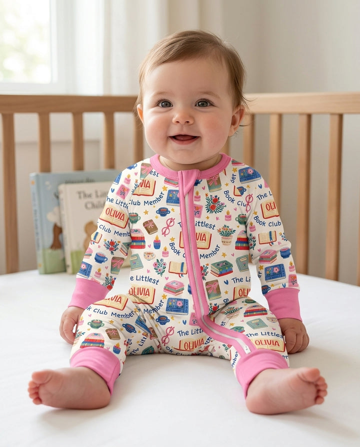 Gerippte Babykleidung mit individuellem Foto - Weich &amp; Skizzenhaft
