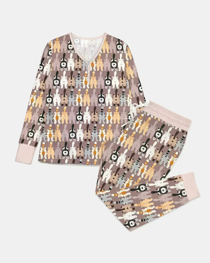 Cheeky Tails Bambus-Pyjama-Set für Damen