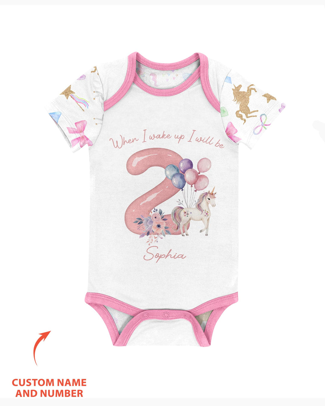 Gerippte Babykleidung mit individuellem Foto - Weich &amp; Skizzenhaft