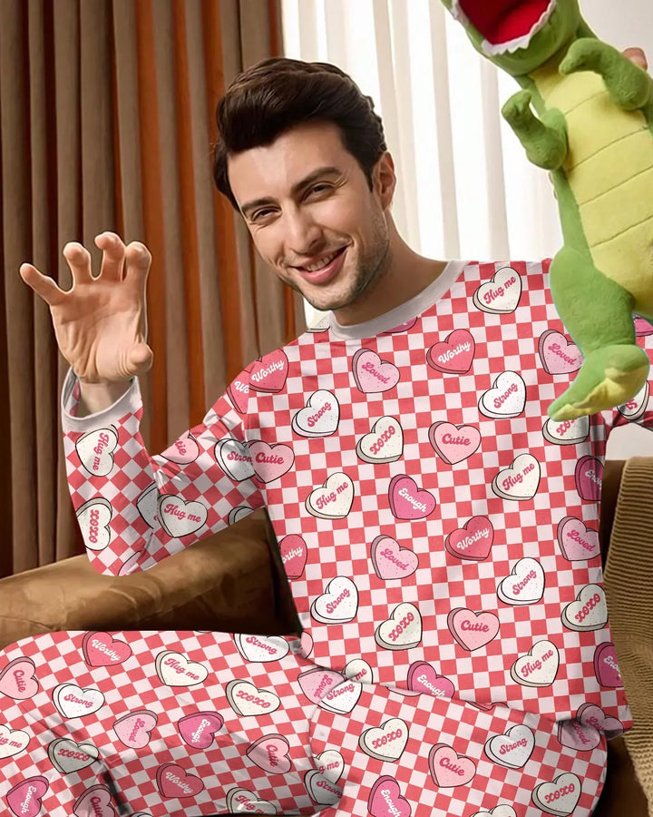 Vorlage Herren-Pyjama-Set