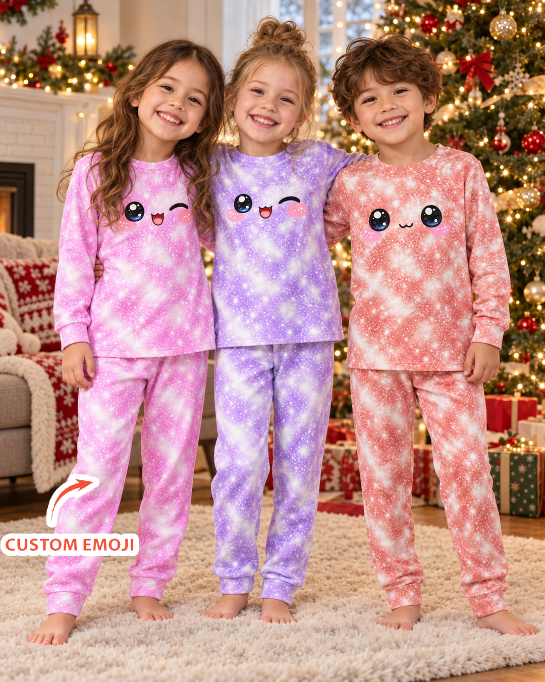 Cute Dumplings Emoji Gift For Squishy Hunter Bamboo Two Piece Long Sleeve Pajama Set