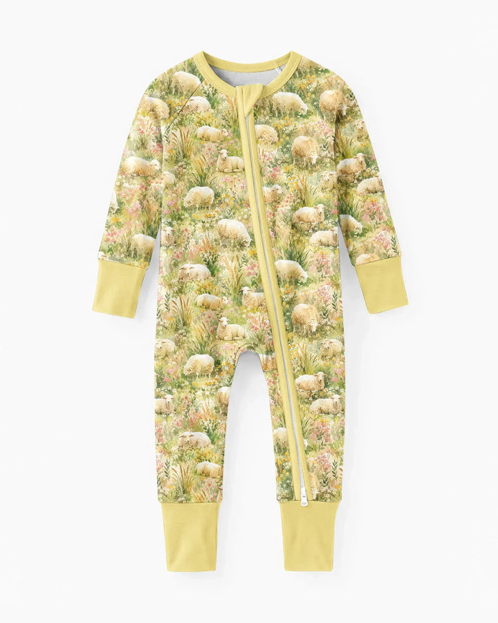 Gerippte Babykleidung mit individuellem Foto - Weich &amp; Skizzenhaft