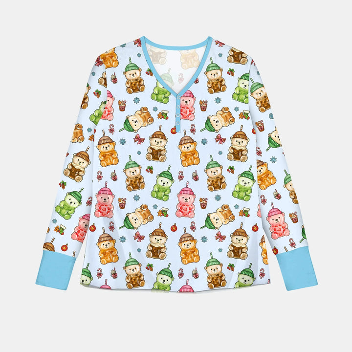 Vorlage für individuelles Damen-Pyjama-Set