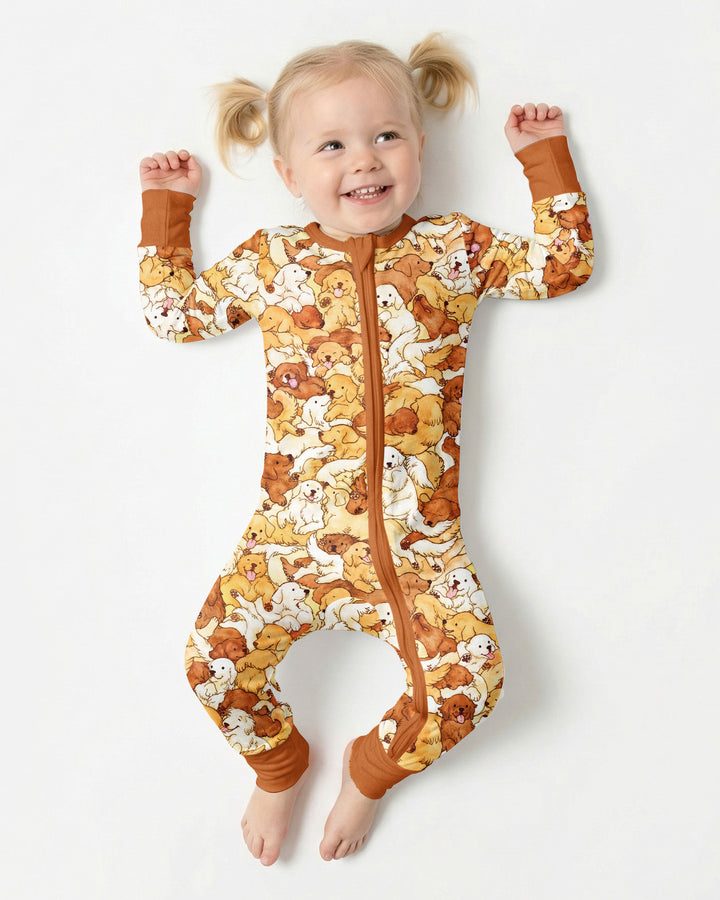 Puppy Pile Bamboo Convertible Zippy