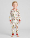 The 12 Days of Christmas Bamboo Two Piece Long Sleeve Pajama Set