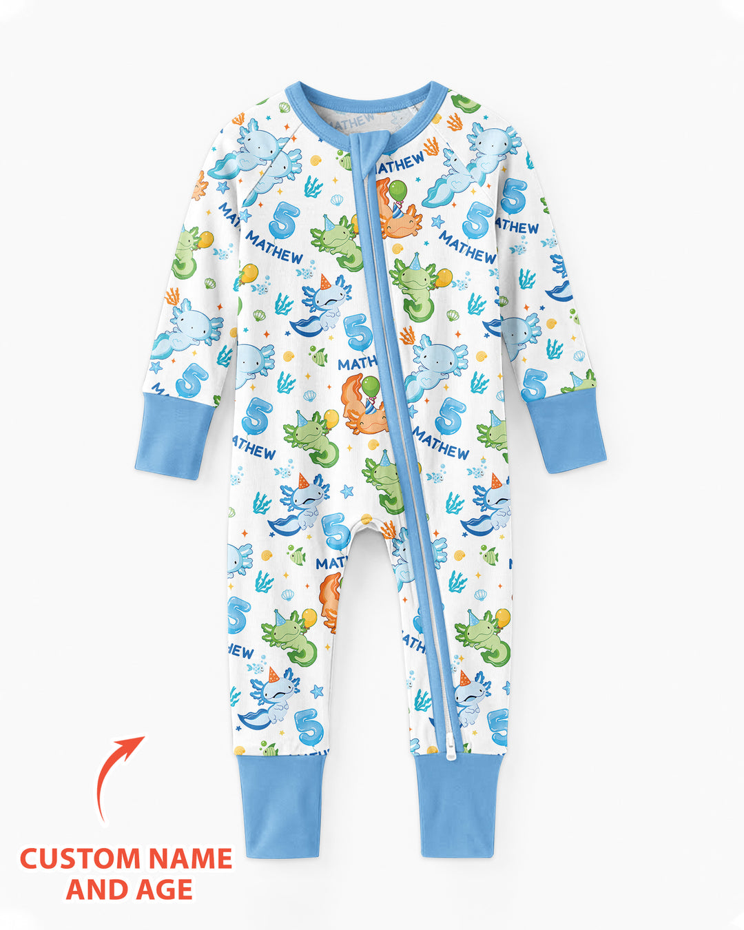 Personalized Alolt Of Fun Birthday Bamboo Convertible Zippy