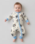 Gerippte Babykleidung mit individuellem Foto - Weich &amp; Skizzenhaft
