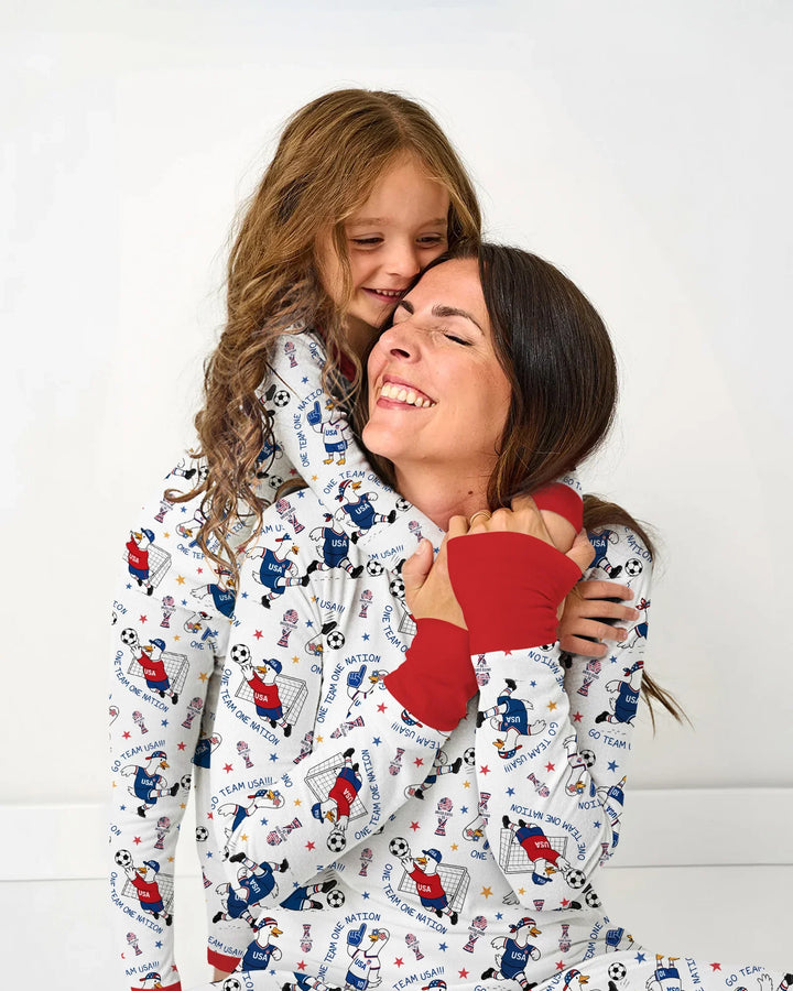 Vorlage Bambus Damen Pyjama Set