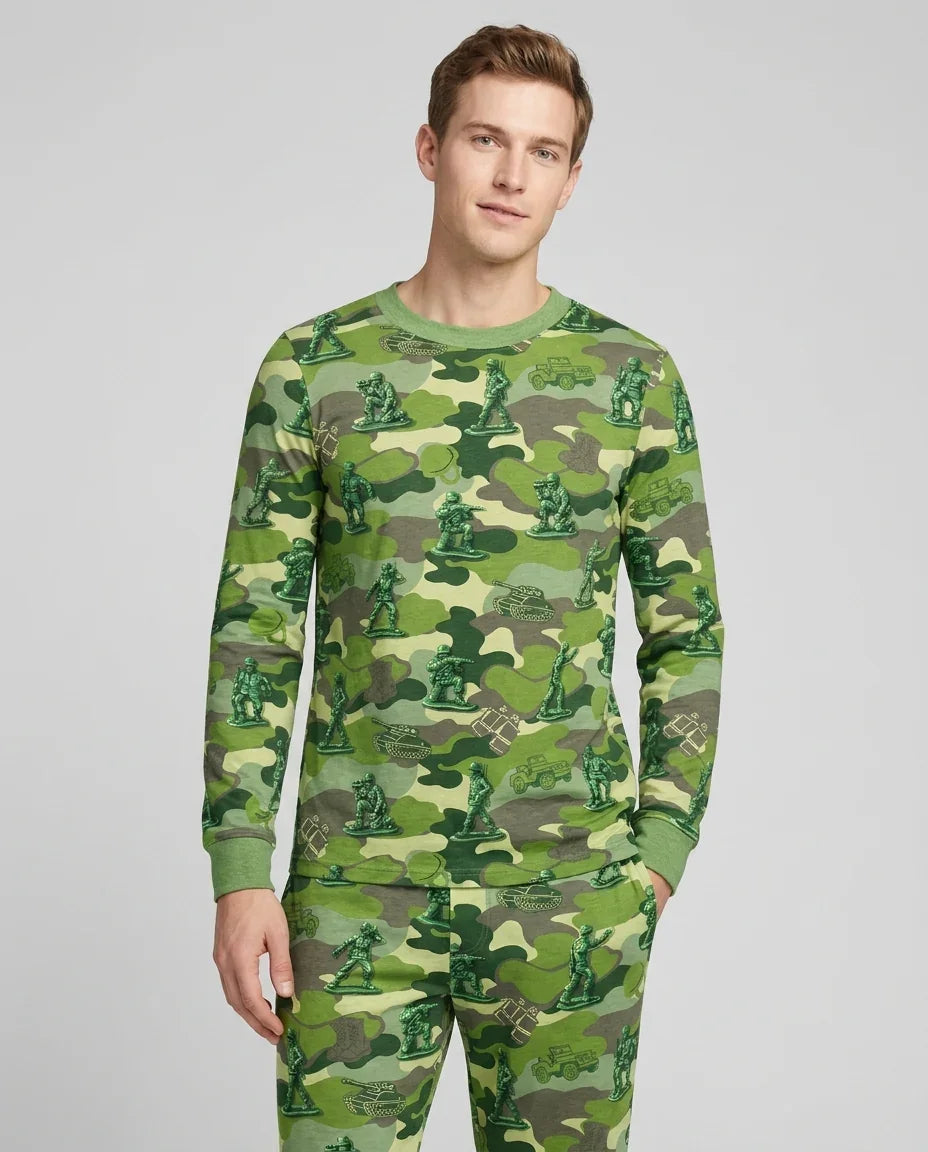 Vorlage Herren-Pyjama-Set