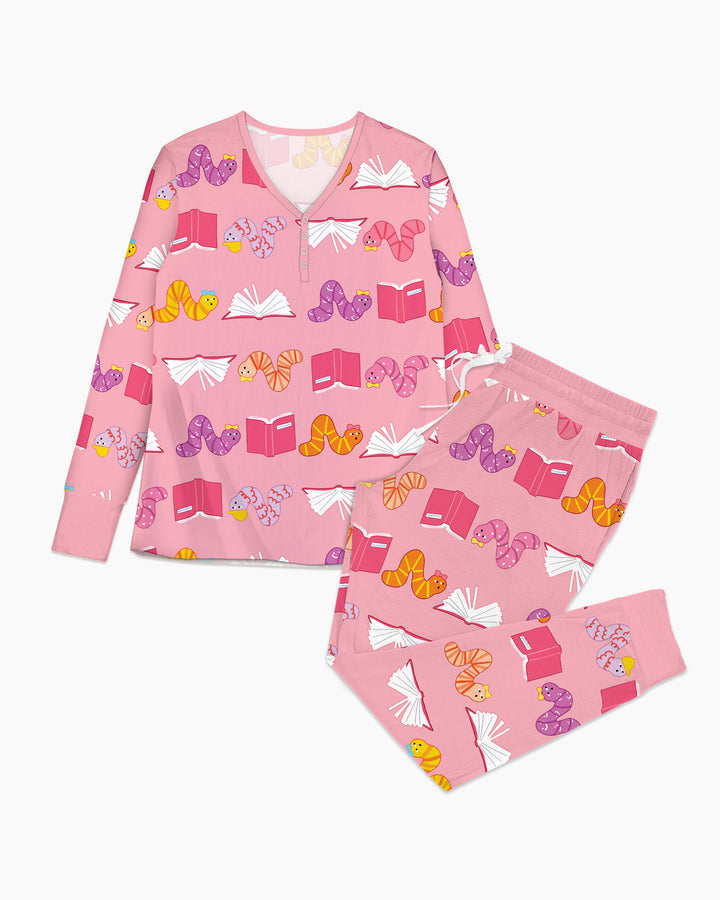 Vorlage Bambus Damen Pyjama Set