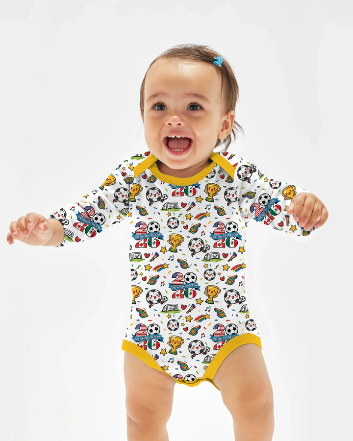 Gerippte Babykleidung mit individuellem Foto - Weich &amp; Skizzenhaft