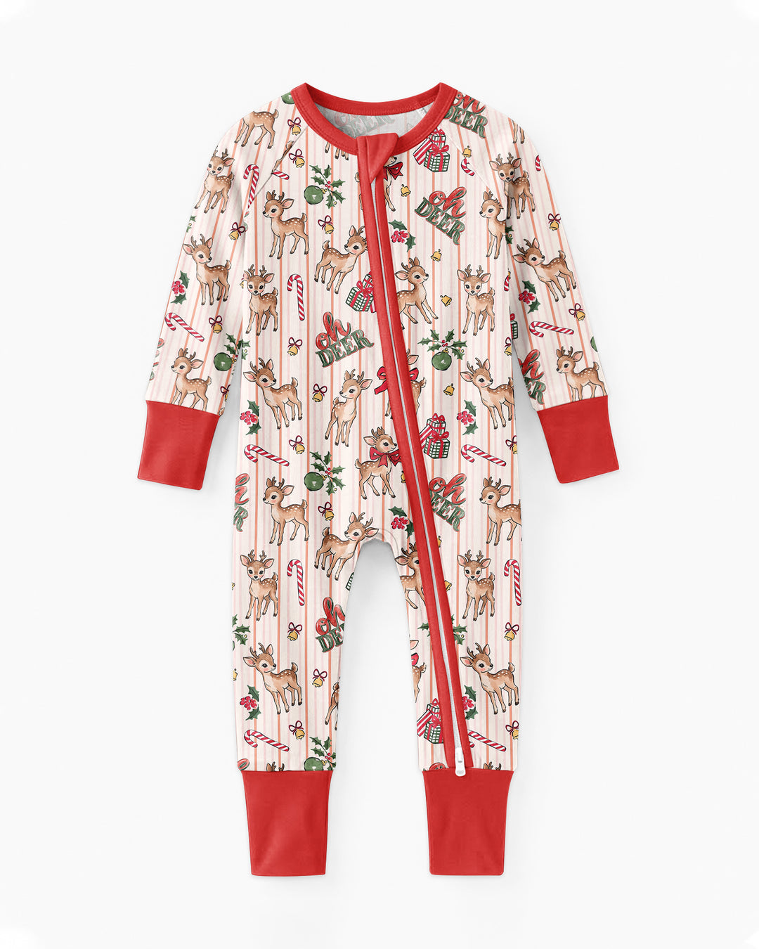 Oh Deer Mommy & Me Matching Bamboo Convertible Zippy
