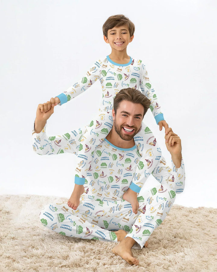 Vorlage Herren-Pyjama-Set