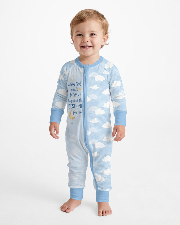God Made The Best Mom Bamboo Convertible Zippy
