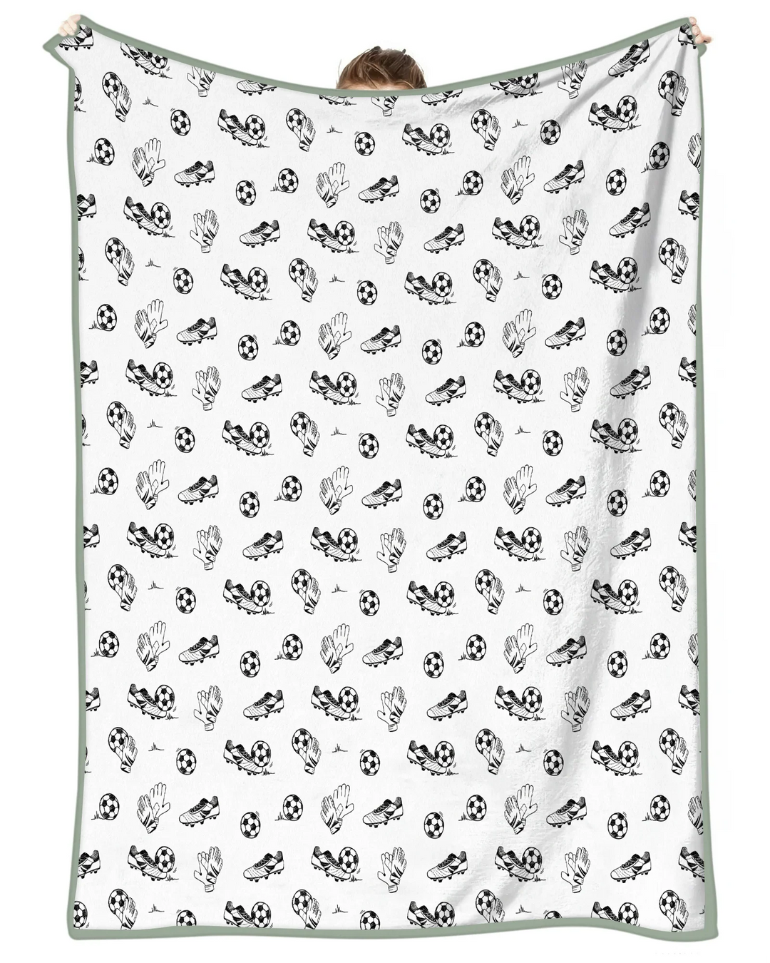 Future Soccer Champion Bamboo Blanket