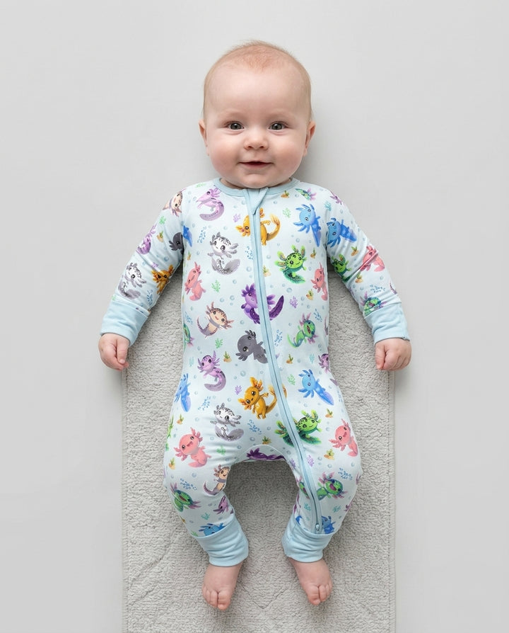 Gerippte Babykleidung mit individuellem Foto - Weich &amp; Skizzenhaft