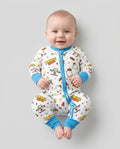 Gerippte Babykleidung mit individuellem Foto - Weich &amp; Skizzenhaft