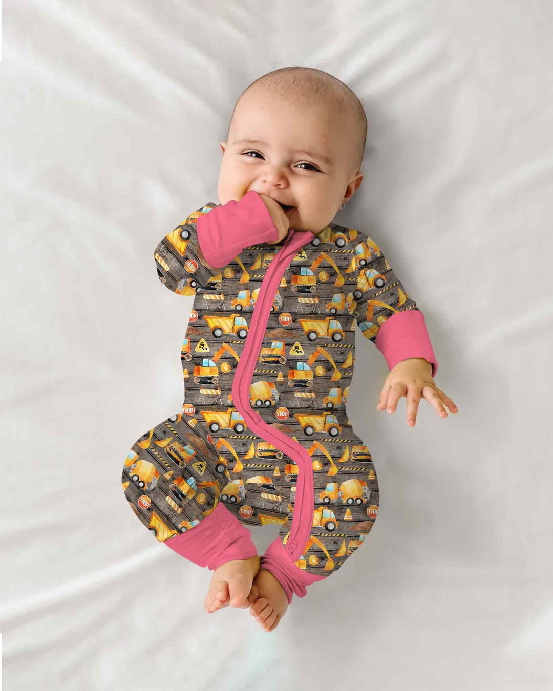 Gerippte Babykleidung mit individuellem Foto - Weich &amp; Skizzenhaft