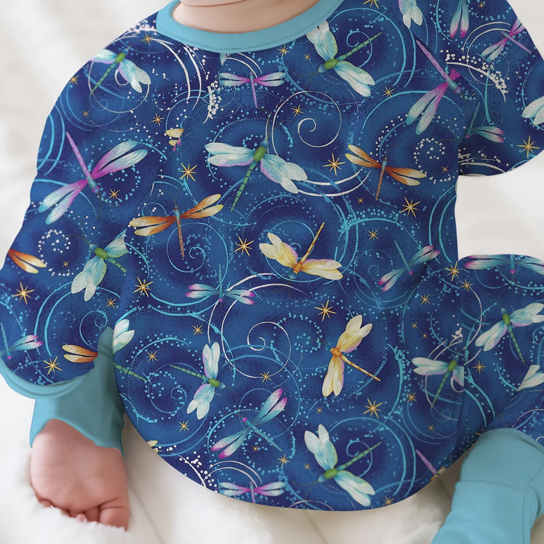 Gerippte Babykleidung mit individuellem Foto - Weich &amp; Skizzenhaft