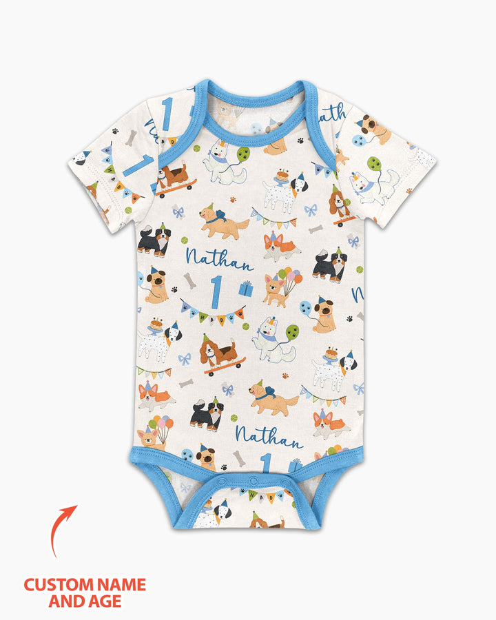 Gerippte Babykleidung mit individuellem Foto - Weich &amp; Skizzenhaft
