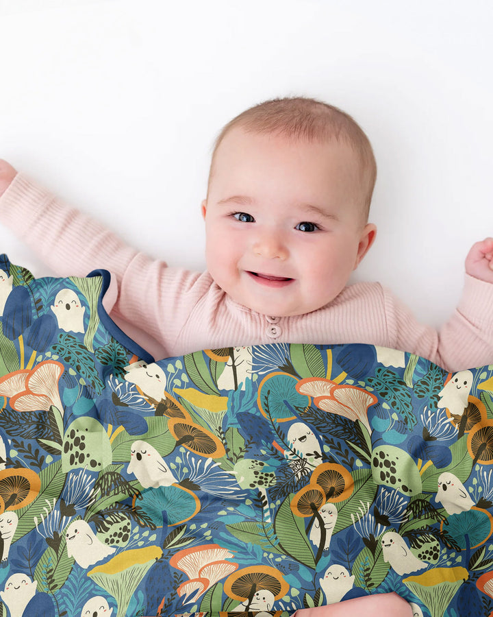 Ghost Forest Bamboo Blanket