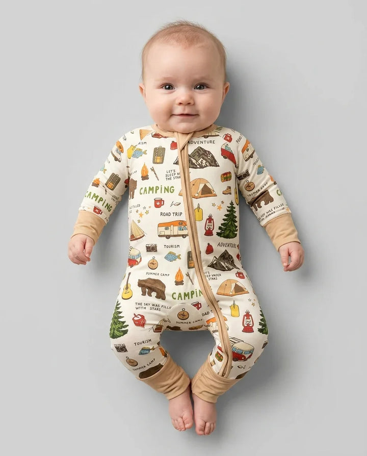 Gerippte Babykleidung mit individuellem Foto - Weich &amp; Skizzenhaft