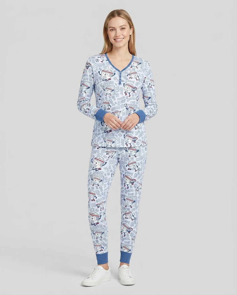 Vorlage Bambus Damen Pyjama Set