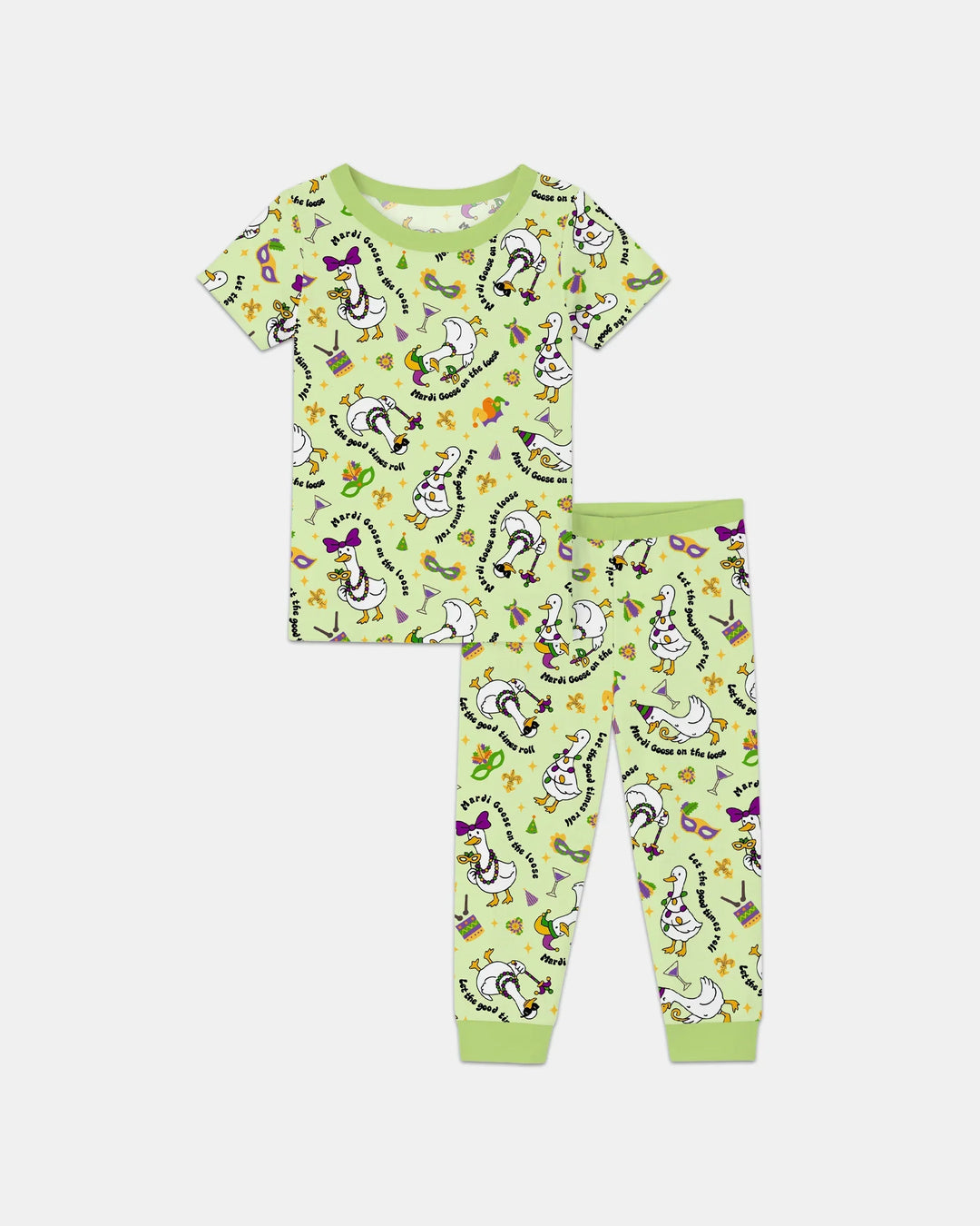 Zweiteiliges, kurzärmliges Pyjama-Set mit Marienkäfern