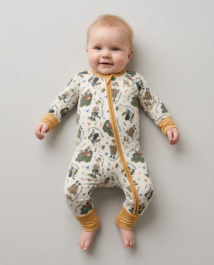 Gerippte Babykleidung mit individuellem Foto - Weich &amp; Skizzenhaft