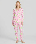 Vorlage Bambus Damen Pyjama Set
