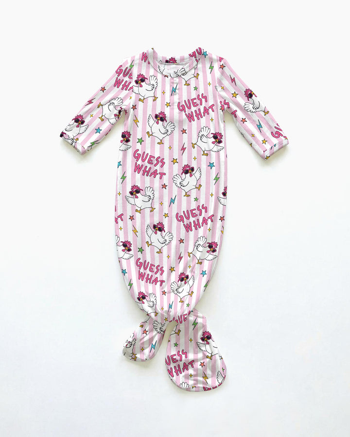 Guess What Chicken Butt! Bamboo Knot Gown