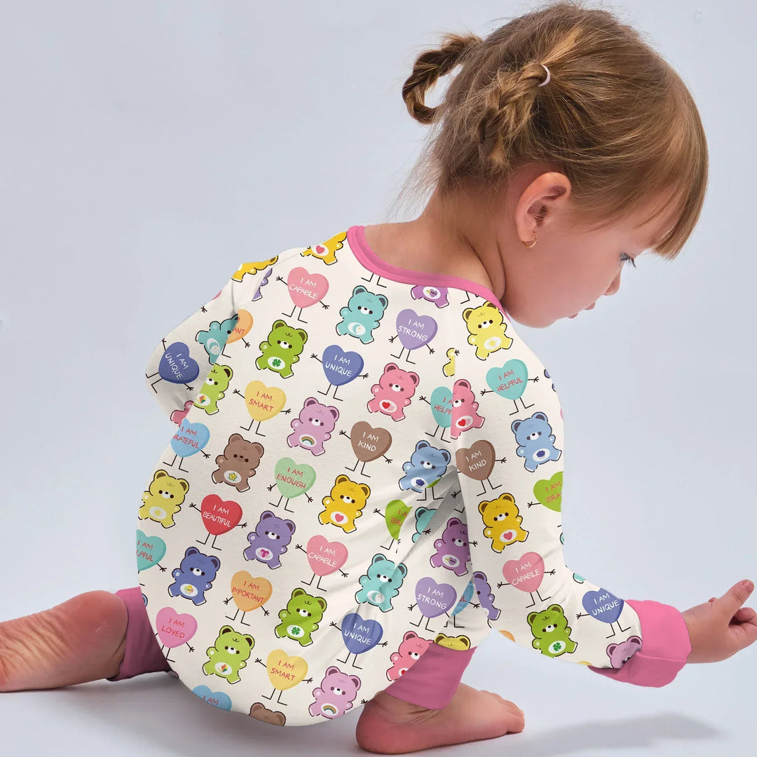 Gerippte Babykleidung mit individuellem Foto - Weich &amp; Skizzenhaft