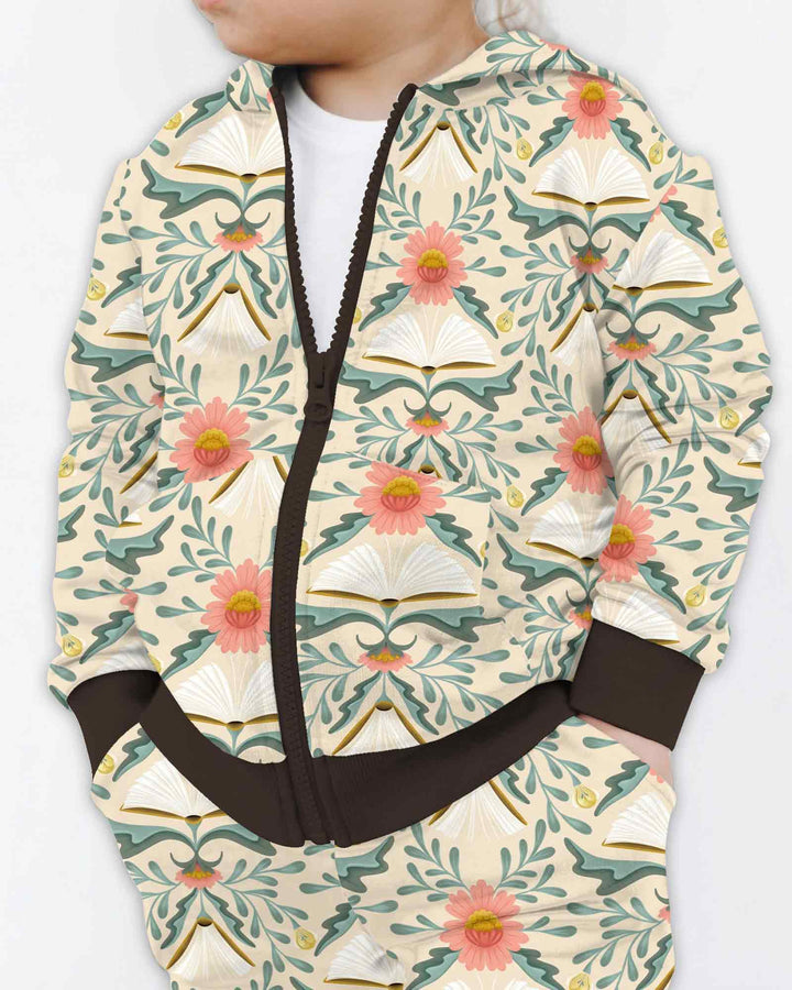 Blooming Stories Bamboo Zip Hoodie