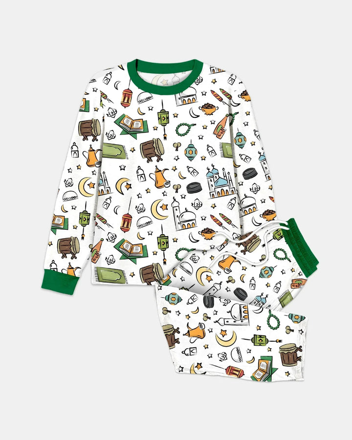 Vorlage Herren-Pyjama-Set