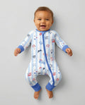 Red, White & Beachy Family Matching Bamboo Convertible Zippy