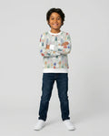 Verzauberte Happy Kitty Familien-Partnerlook Bambus-Rundhals-Sweatshirt