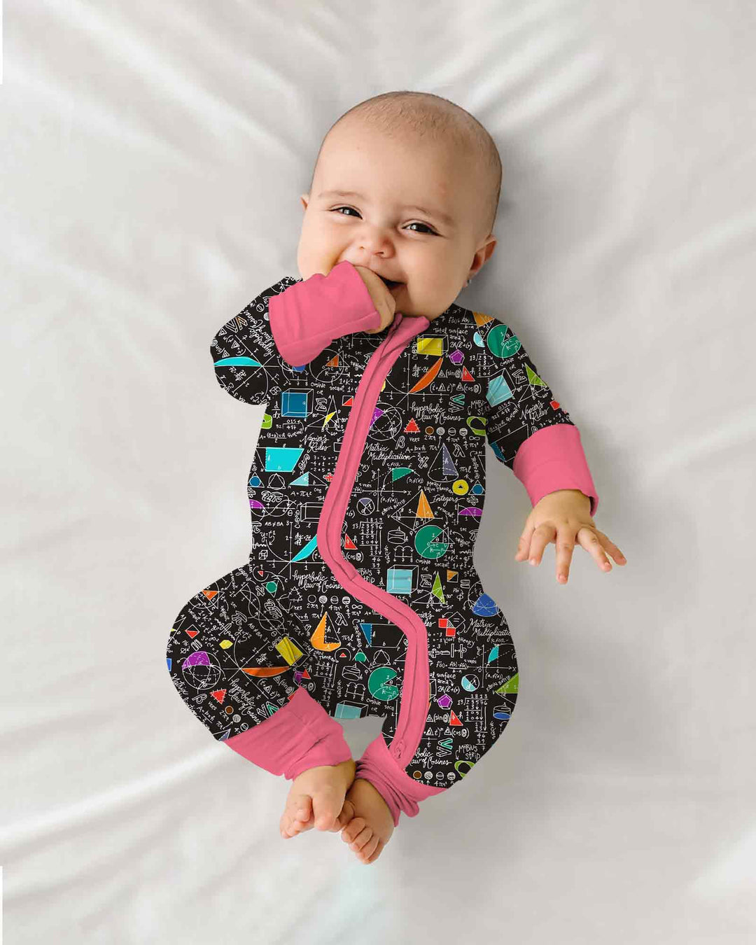 Gerippte Babykleidung mit individuellem Foto - Weich &amp; Skizzenhaft