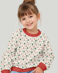 Snowy Santa Bamboo Crewneck Sweatshirt